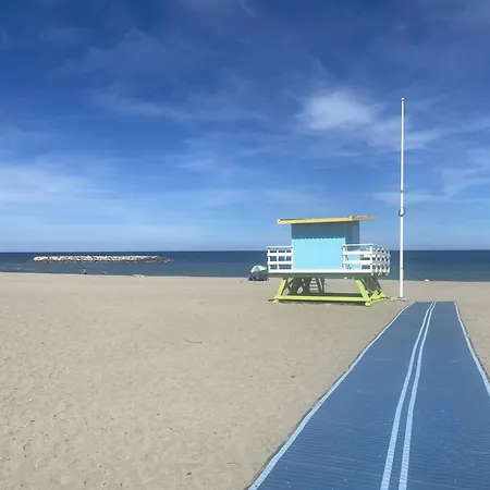 Lejlighed Duplex Avec Parking Prive, Ascenseur, Acces Et Wifi - 2 - Fr-1-782-44 Le Barcarès